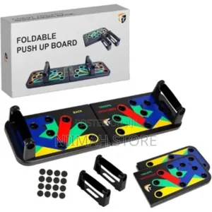 Color - Coded Adjustable Push-Up Board for Body Fitness Training