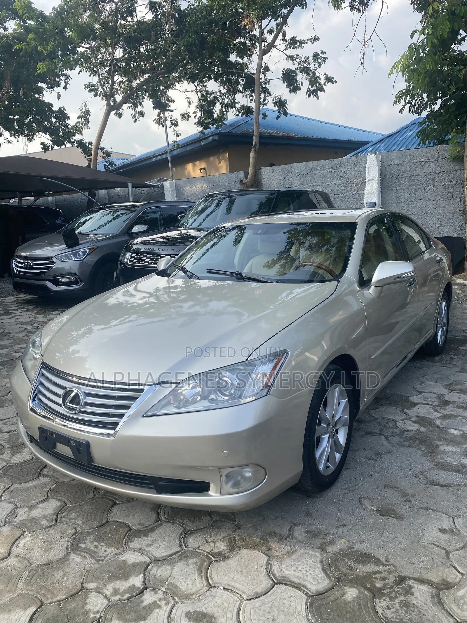Lexus ES 350 2011 Gold
