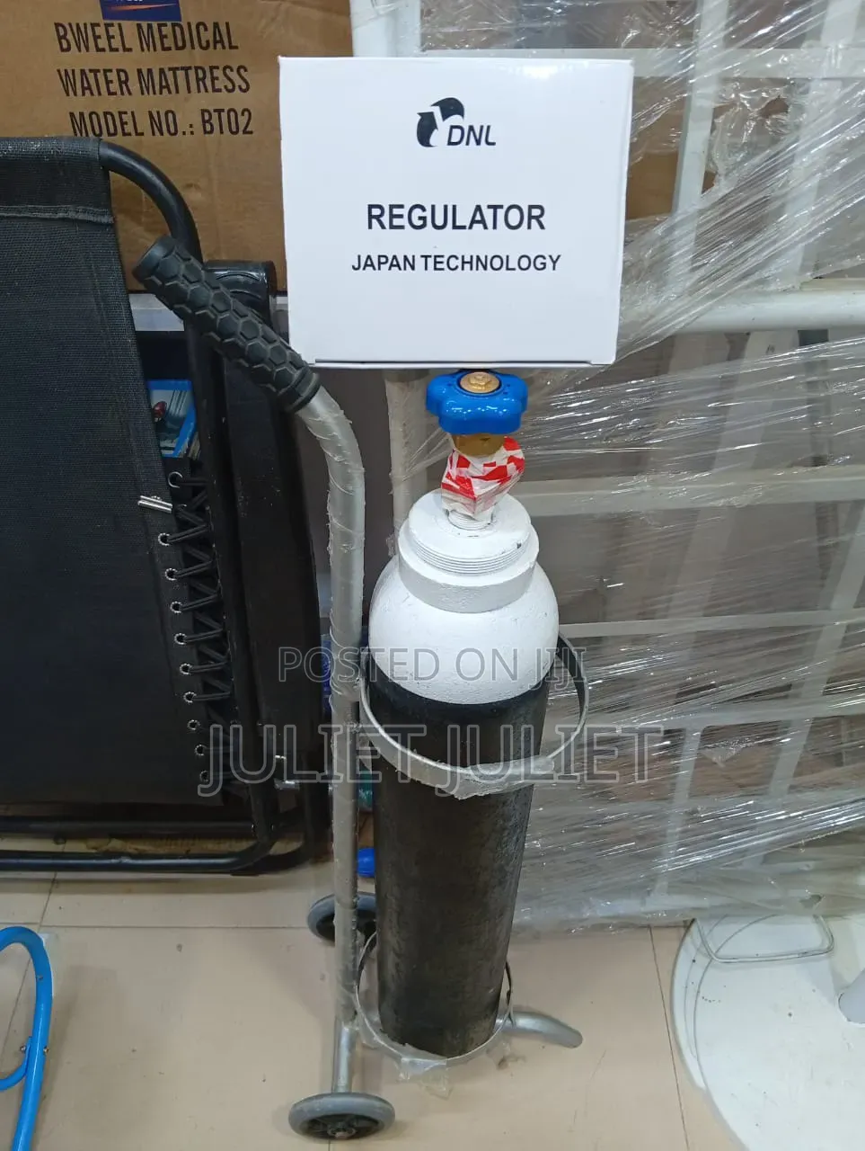 Oxygen Cylinder Complete Set
