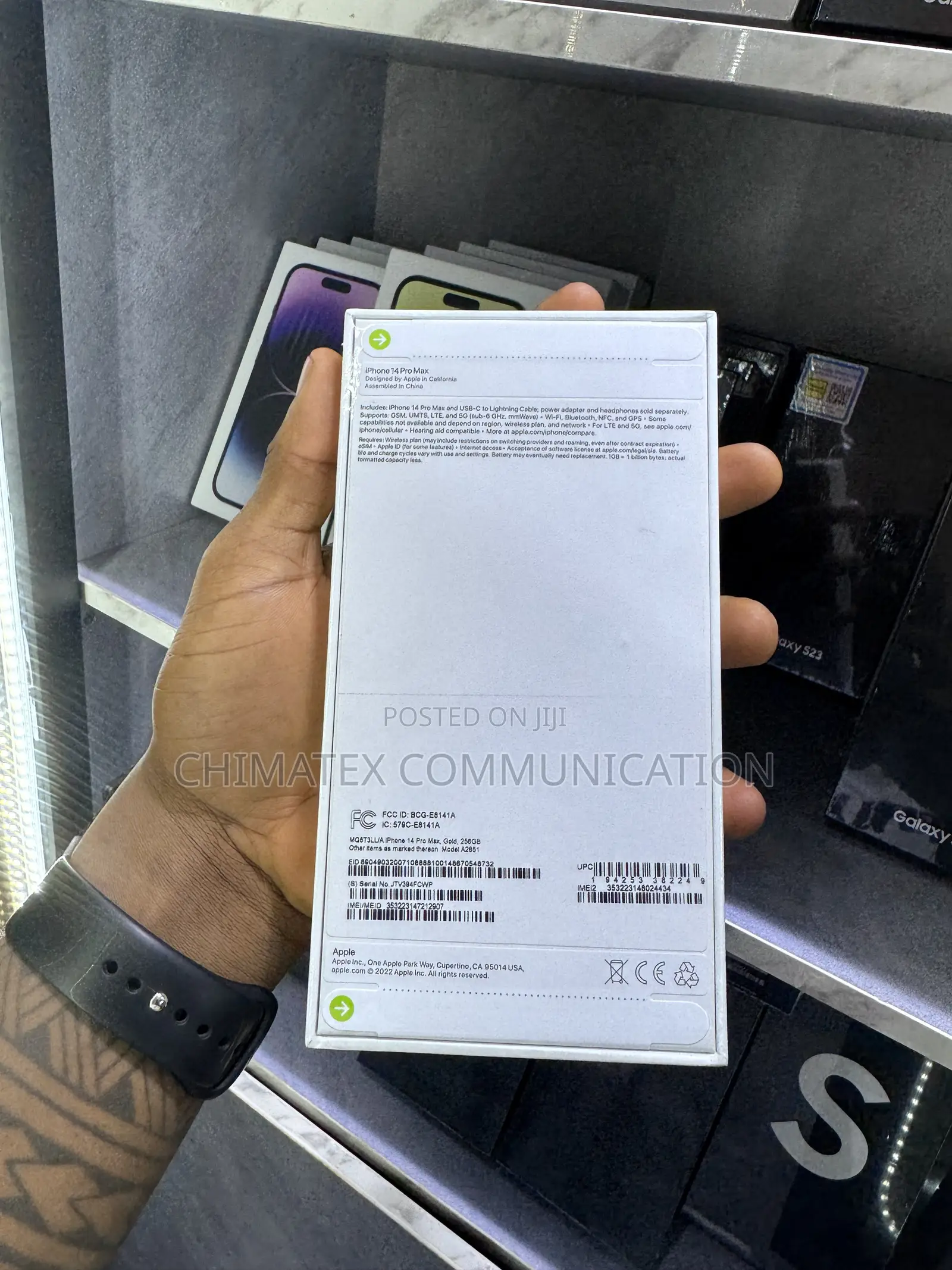 New Apple iPhone 14 Pro Max 256 GB Gold