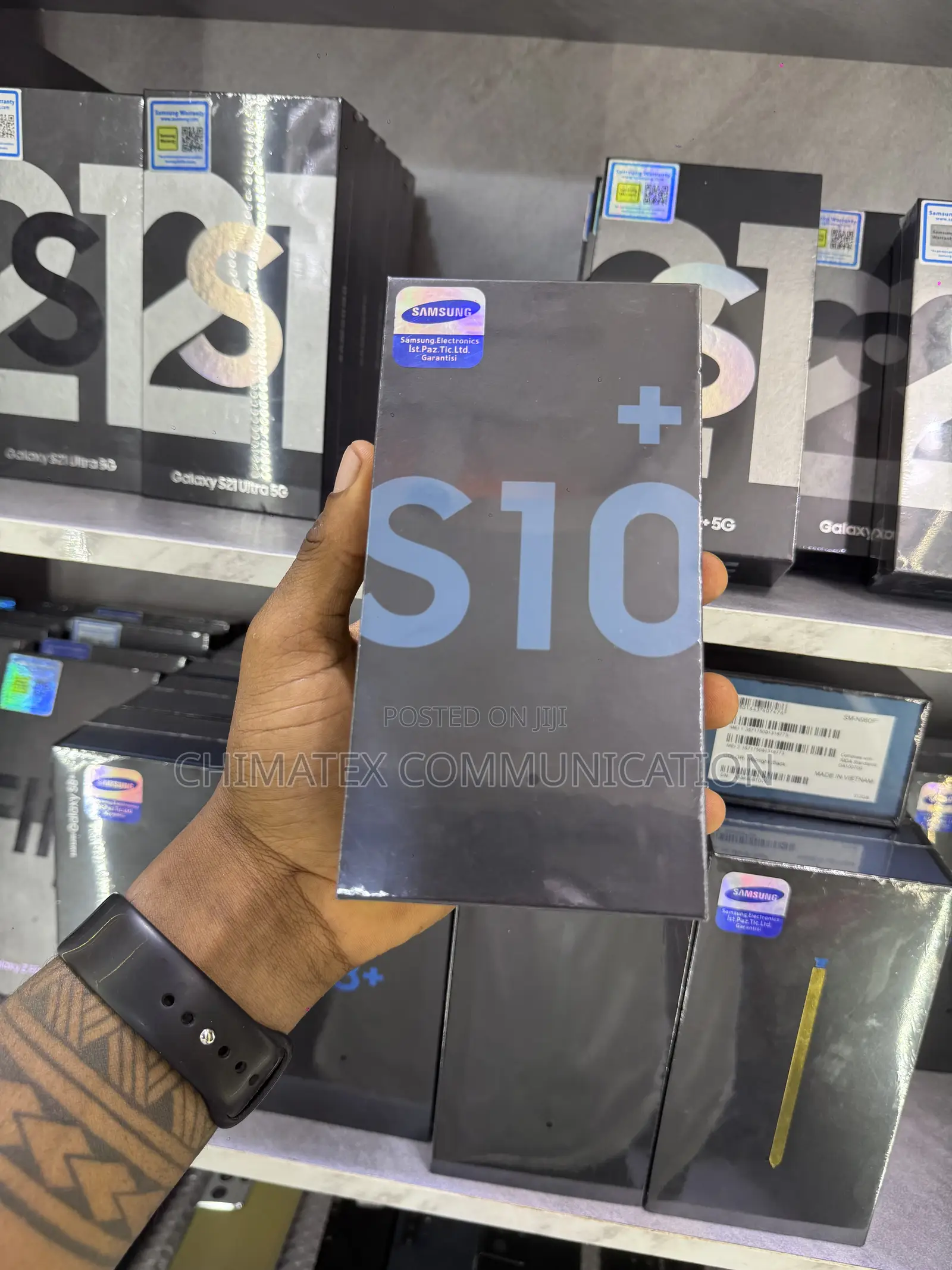 New Samsung Galaxy S10 Plus 128 GB Black