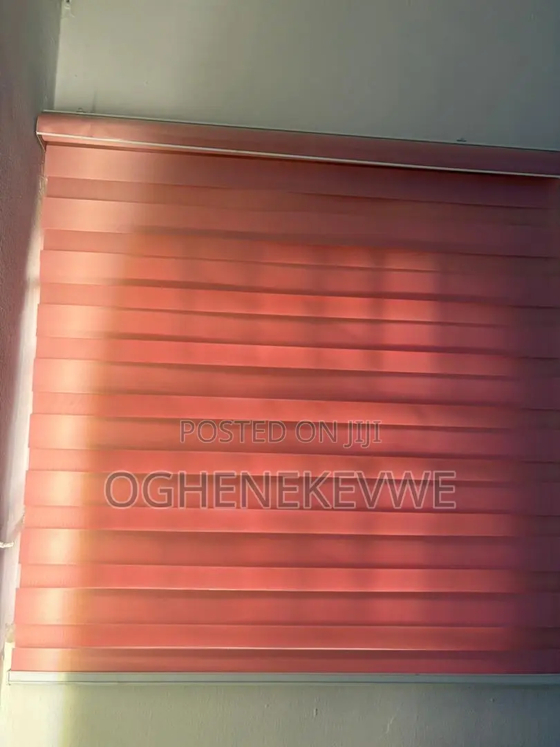 Pink Day and Night Blinds