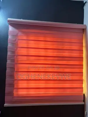 Pink Day and Night Blinds
