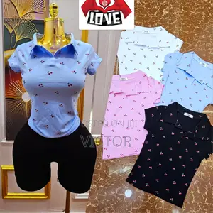 Slim Fit,Short Sleeve Neck-T Shirt