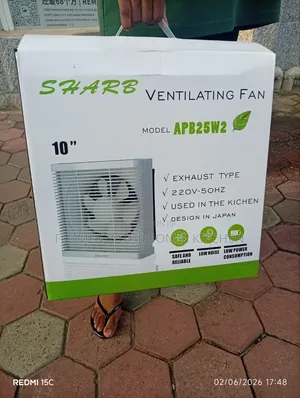 Brand New 10" Extractor Fan – Perfect for Kitchen Room Ventilation