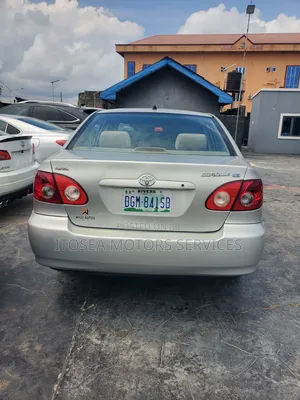 Toyota Corolla 2004 Silver