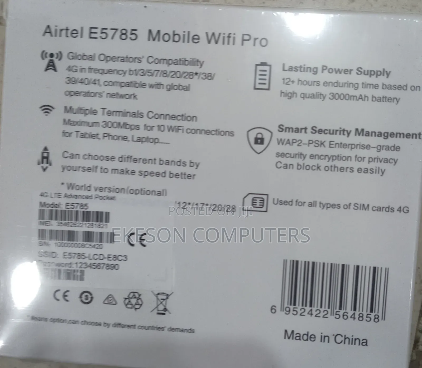 Mobile Wifi Pro.