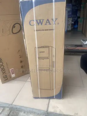 Brand New White Cway Three Taps Water Dispenser With Chiller Cabinet