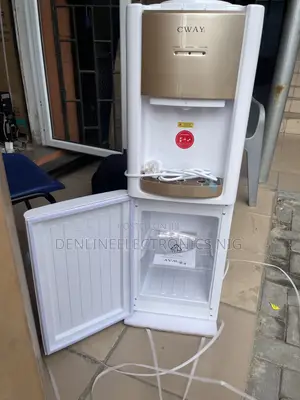 Brand New White Cway Three Taps Water Dispenser With Chiller Cabinet