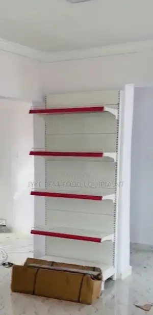 Single Sided Supermarket Shelves