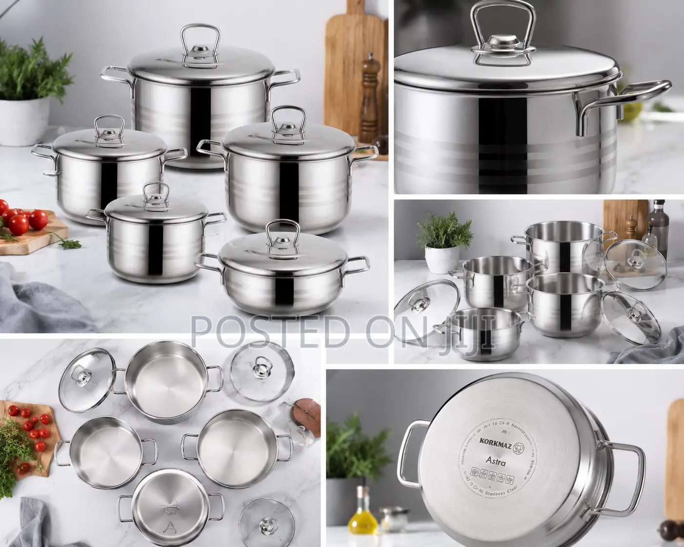 Korkmaz Stainless Steel Pot