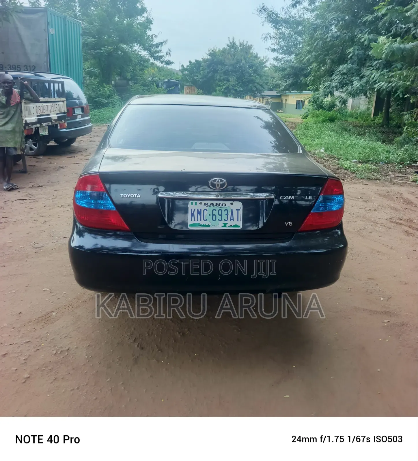 Toyota Camry 2003 Black