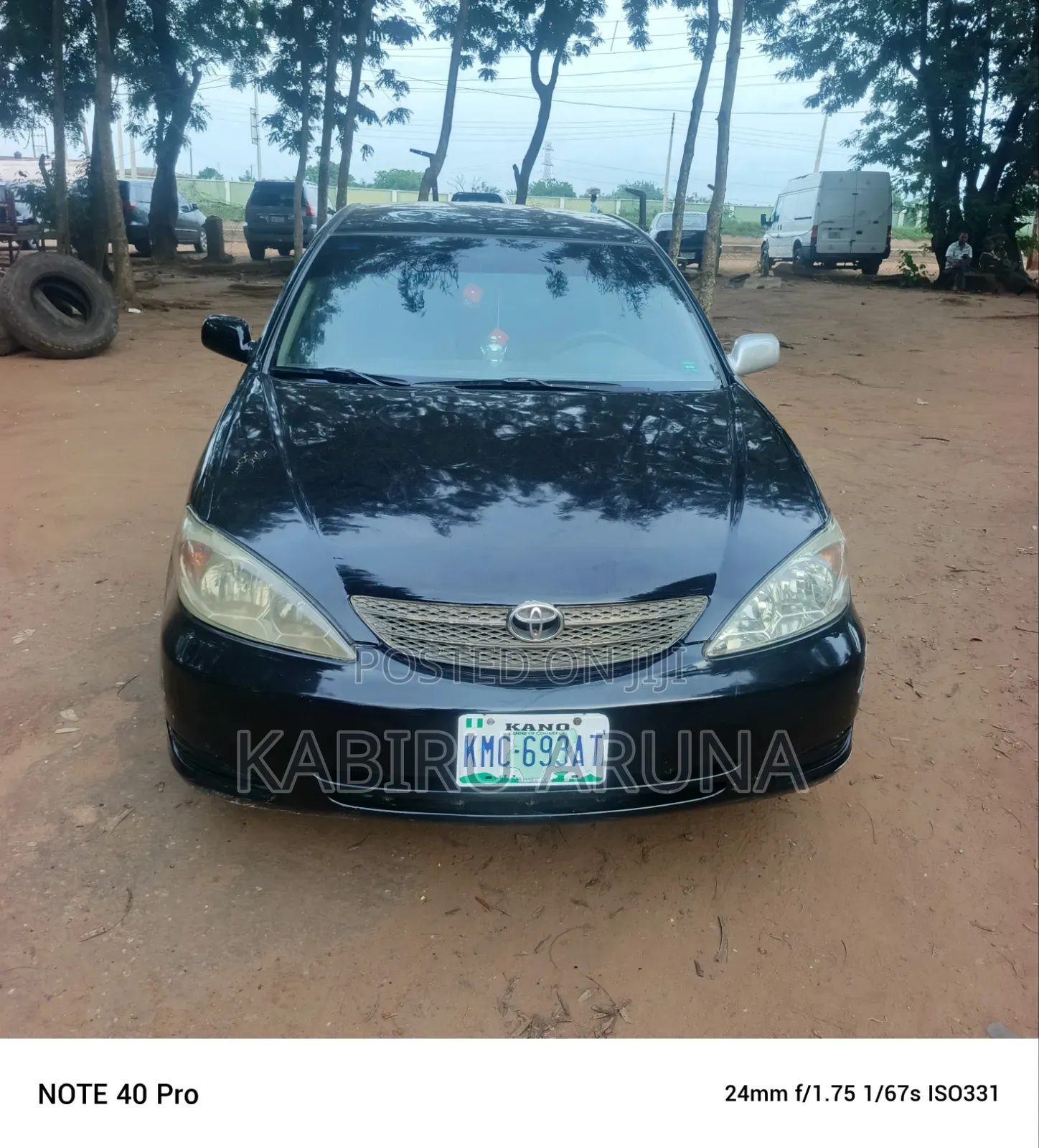 Toyota Camry 2003 Black
