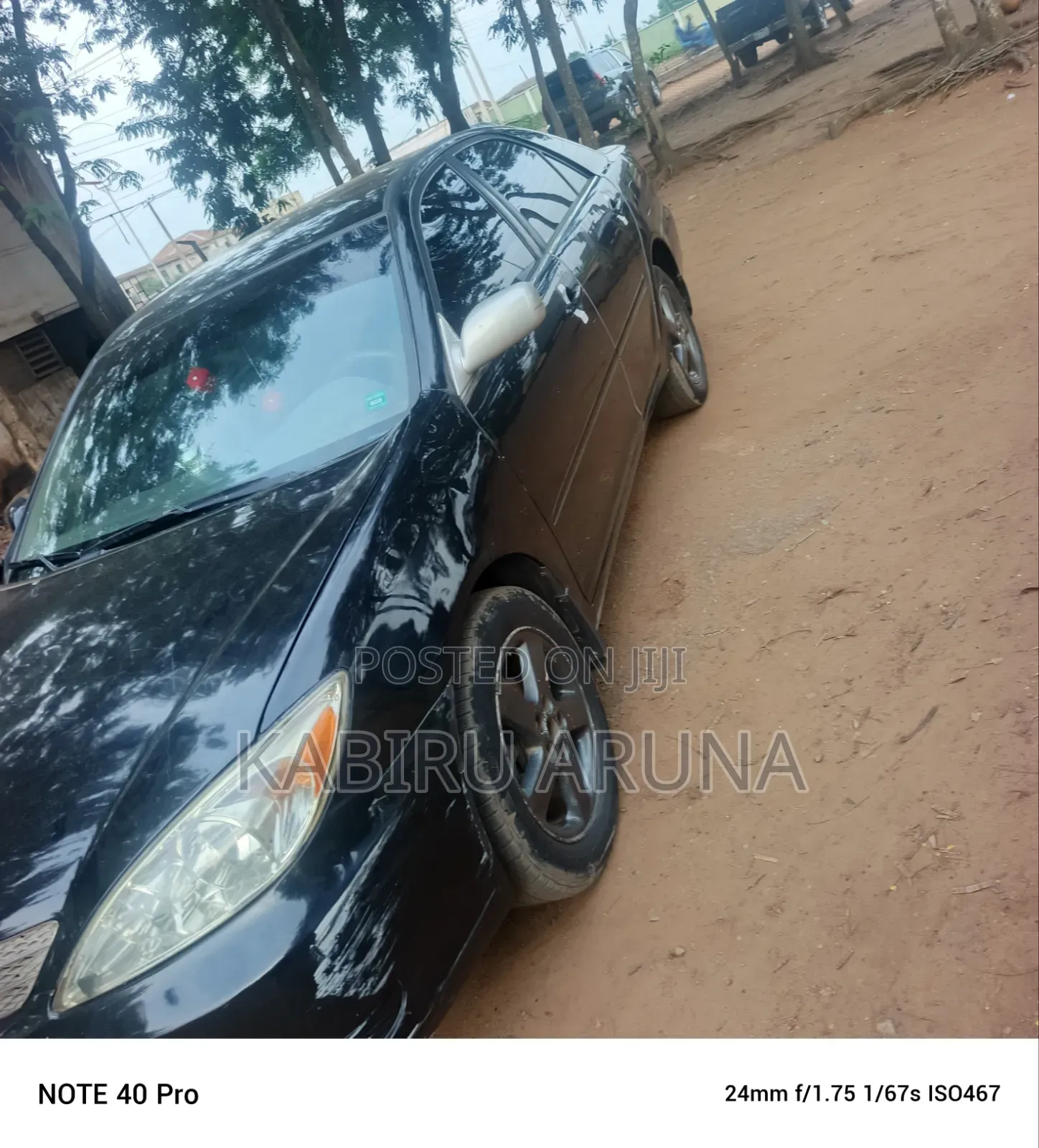 Toyota Camry 2003 Black
