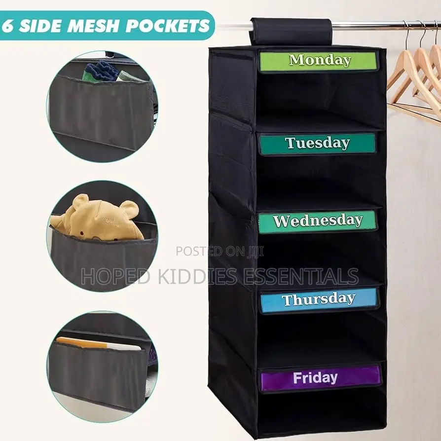 Weekly Multilayer Hanging Storage