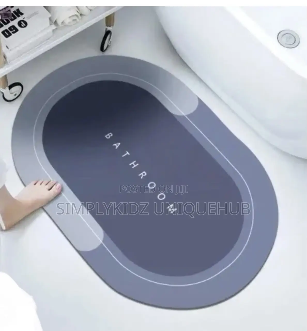 Anti Slip Water Absorbent Floor Mat - Small Size