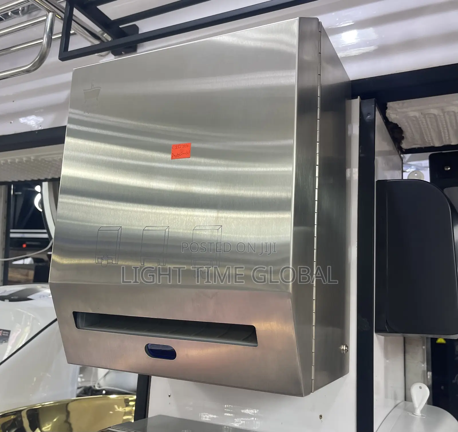 Iron Tissue Dispenser Automatic