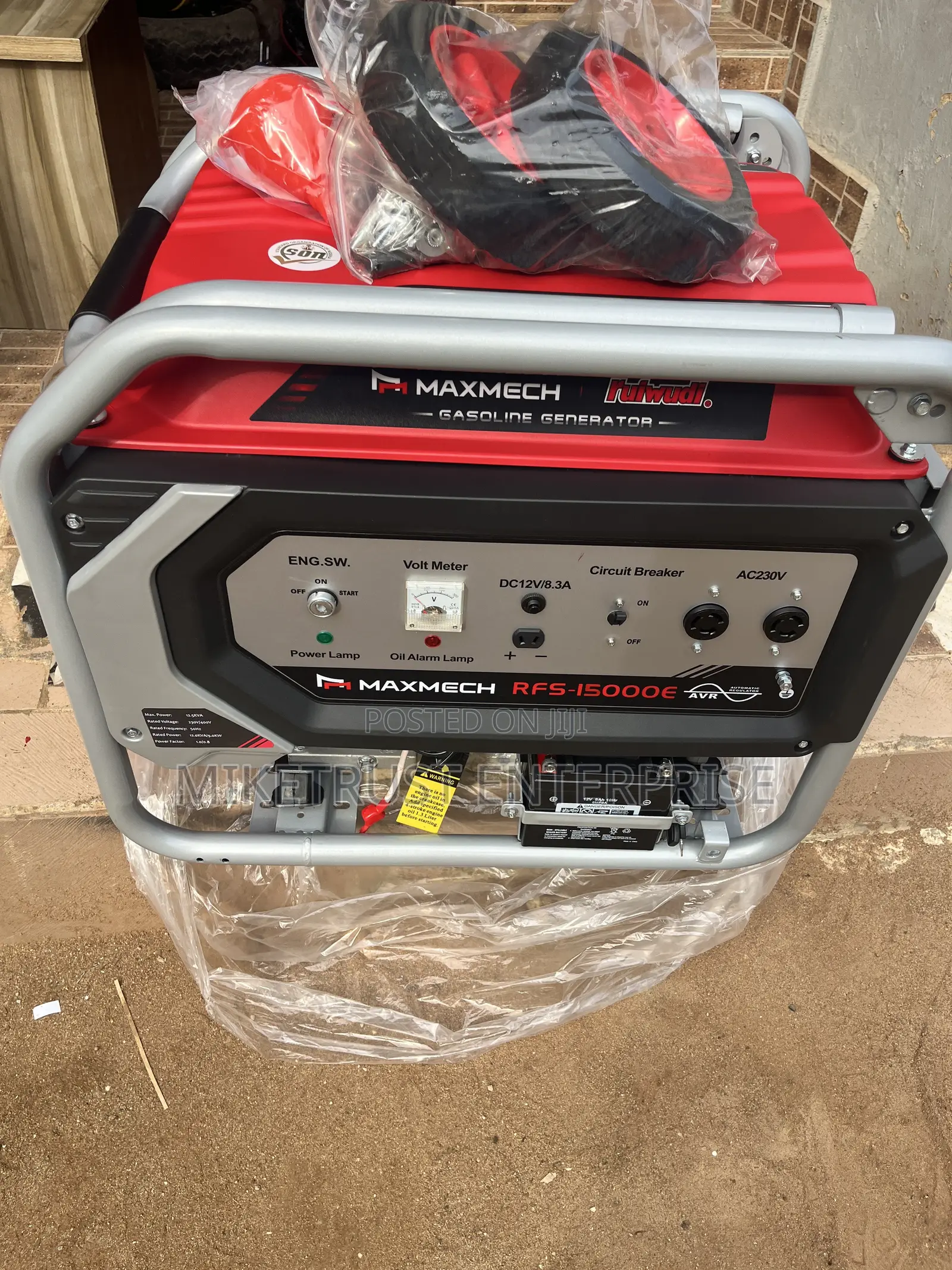 Maxmech Peteol Generator 12kva.