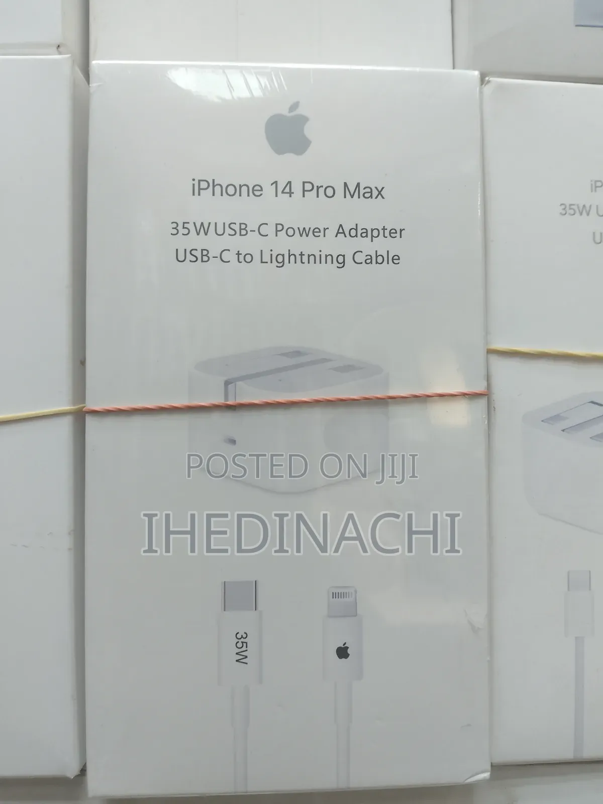 Original iPhone 14 Pro Max Charger 35watts Usb C Power Adapter Usb L