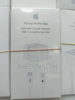 Original iPhone 14 Pro Max Charger 35watts Usb C Power Adapter Usb L