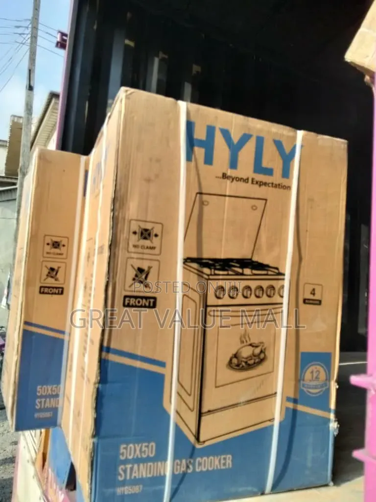 Hyly Standing Gas Cooker