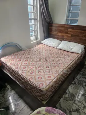 6by6 Bedframe With Mattress and Built-in Storage