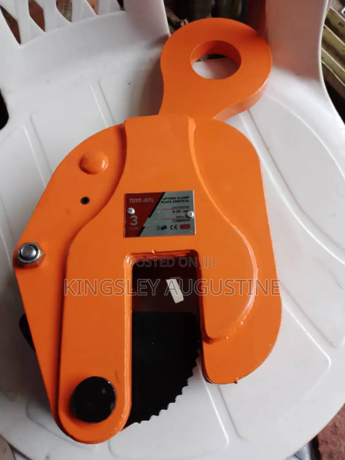 Lifting Plate Clamp 3 Ton