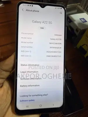 Samsung Galaxy A22 5G 128 GB Green