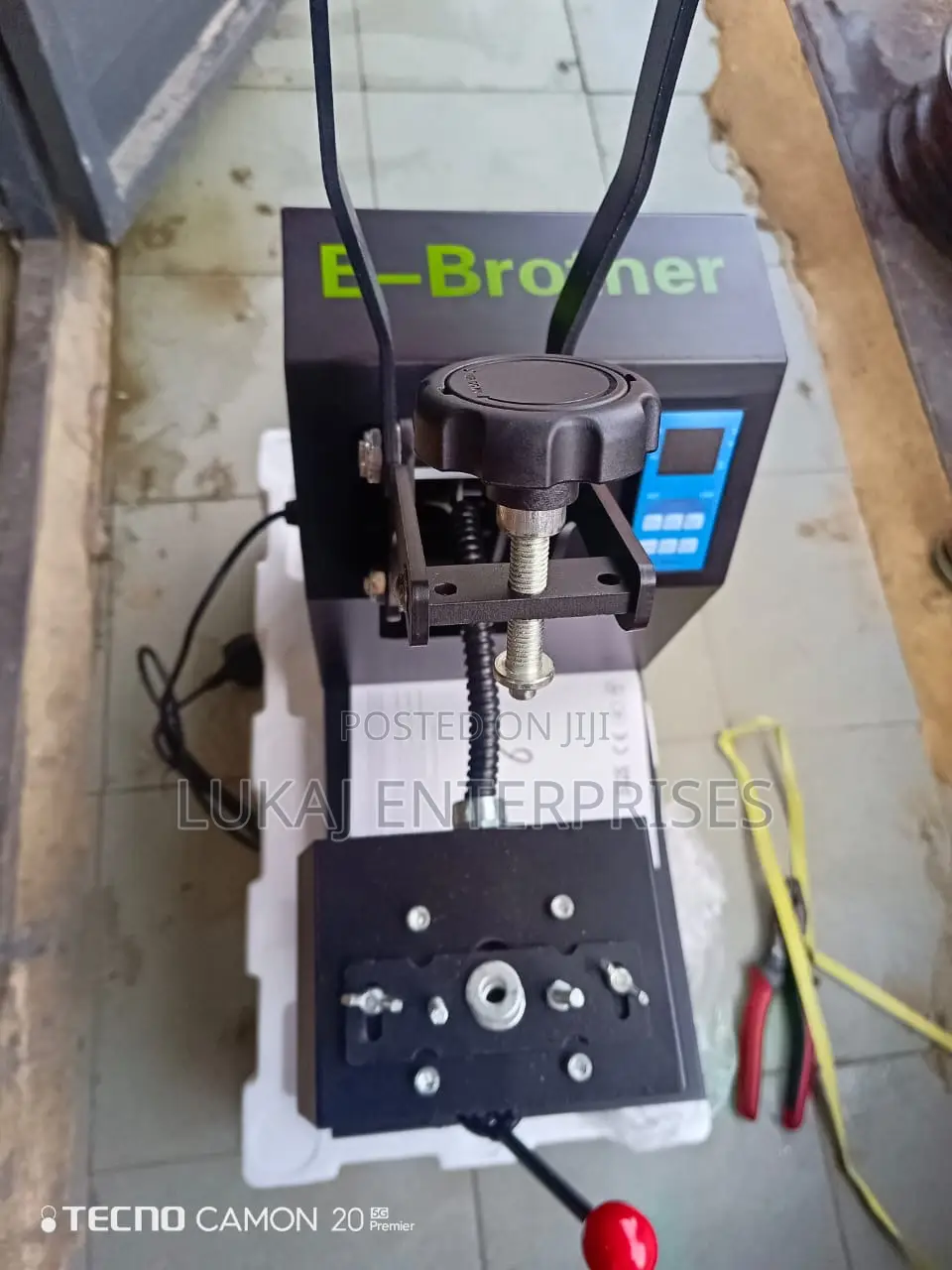 E-Brother Cap Press Machine