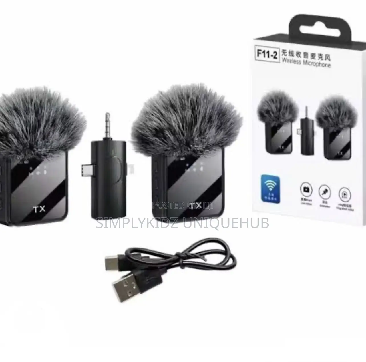 F11-2 Professional Wireless Microphone With Noise Cancelling