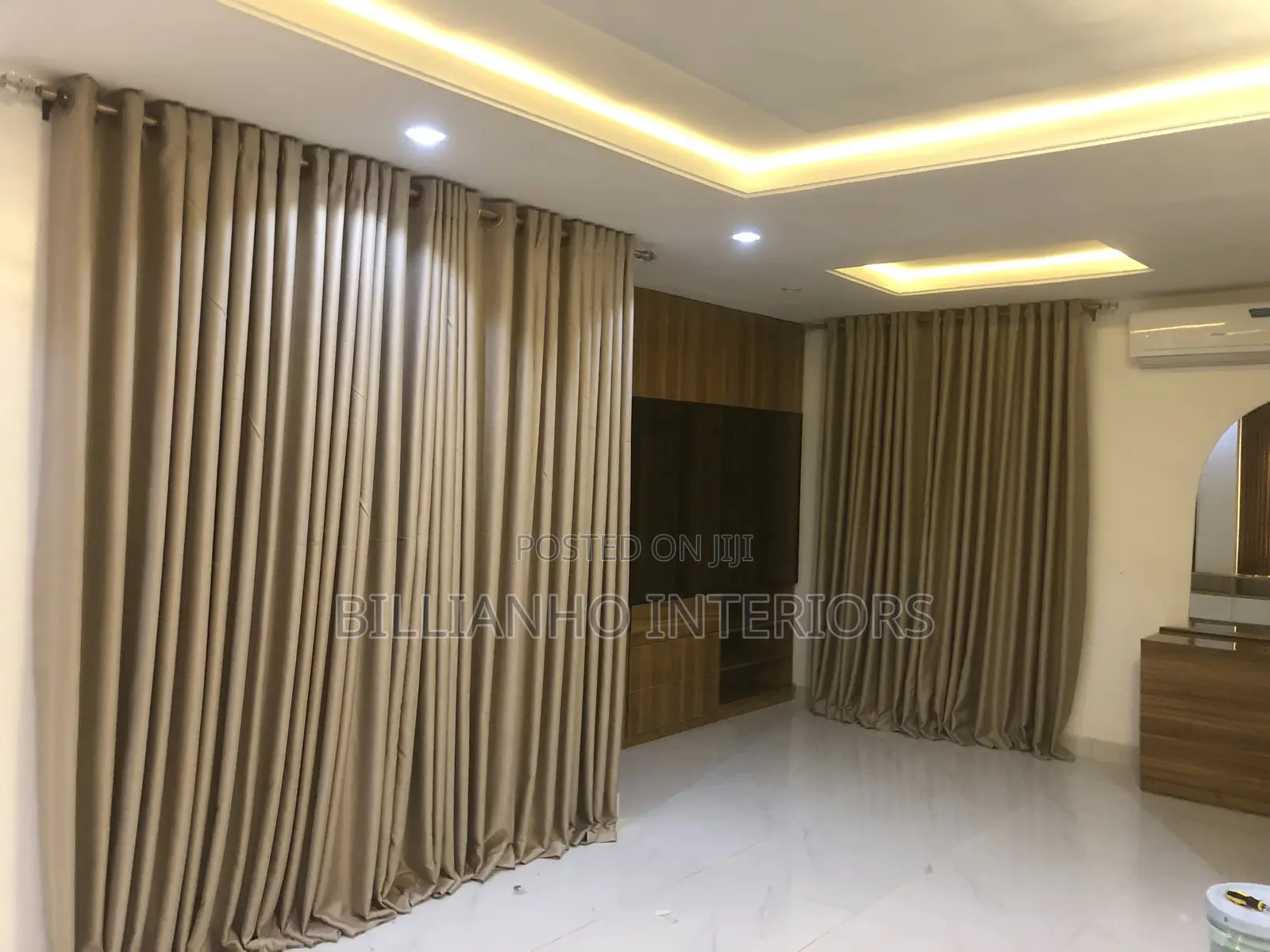 Nude Brown Turkish Quality Curtains