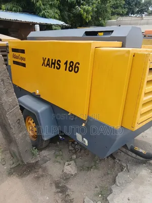 Atlas Copco Xahs 186 Portable Diesel Air Compressor,