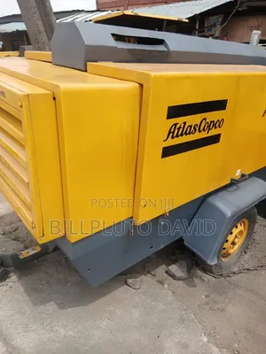 Atlas Copco Xahs 186 Portable Diesel Air Compressor,
