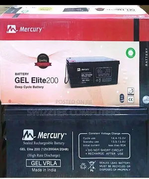 Mercury Deep Cycle Battery 200ah