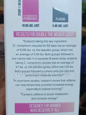 Hydroxycut Weight Loss + Women – 60 Rapid-Release Liquid Capsules