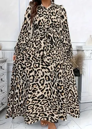 Mid - Year Promo: Brand New Elegant Animal Skin Print Dress. Size XXL