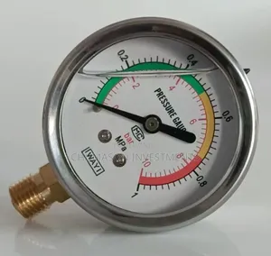 Pressure Gauge-Valve 1-10 Meters