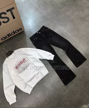Sweat Top And Jeans