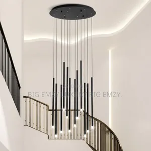 12 Drop Staircase and Living Room Modern Drop Light