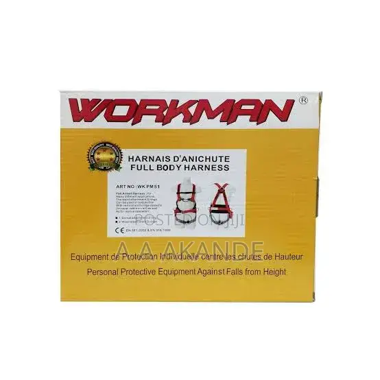Workman Safety Harness Belt Double Hook