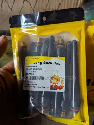 10 Get Star Weld Brand Long Back Caps Designed for Tig Welding Torche