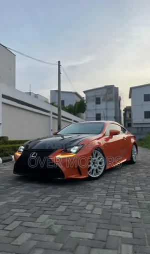 Lexus RC 2016 Orange