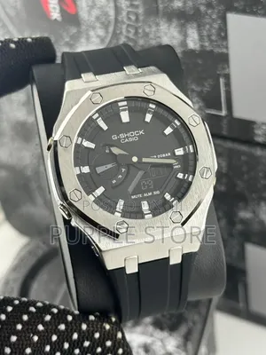 G-Shock Ga 2100 Steel Head and Rubber Strap