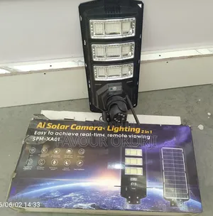 Ai Solar Camera Street Light 2-in-1