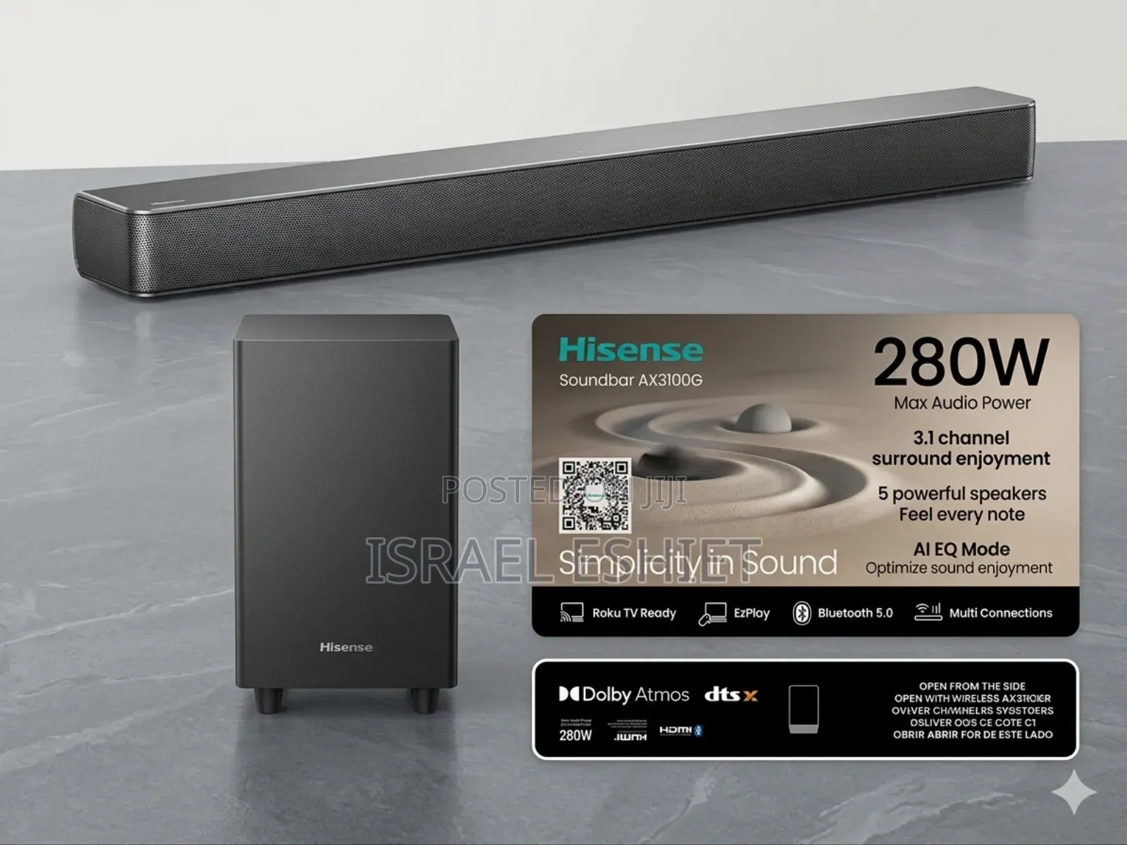 Hisense Sound Bar Bluetooth