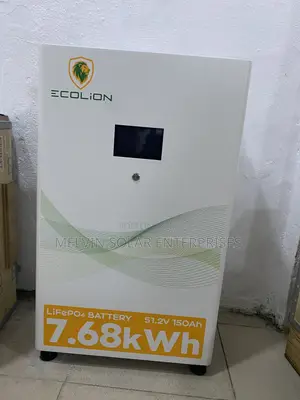 7.68kwh 48v Ecolion Solar Lithium Ion Phosphate Batteries