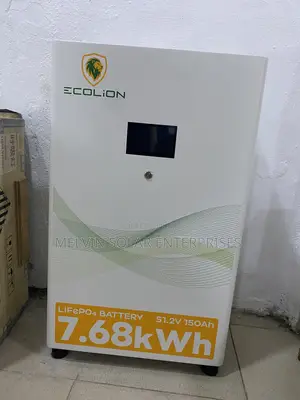 7.68kwh 48v Ecolion Solar Lithium Ion Phosphate Batteries