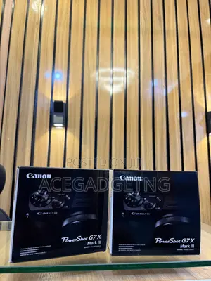 Brand New Canon Power Shot G7 X Mark Iii