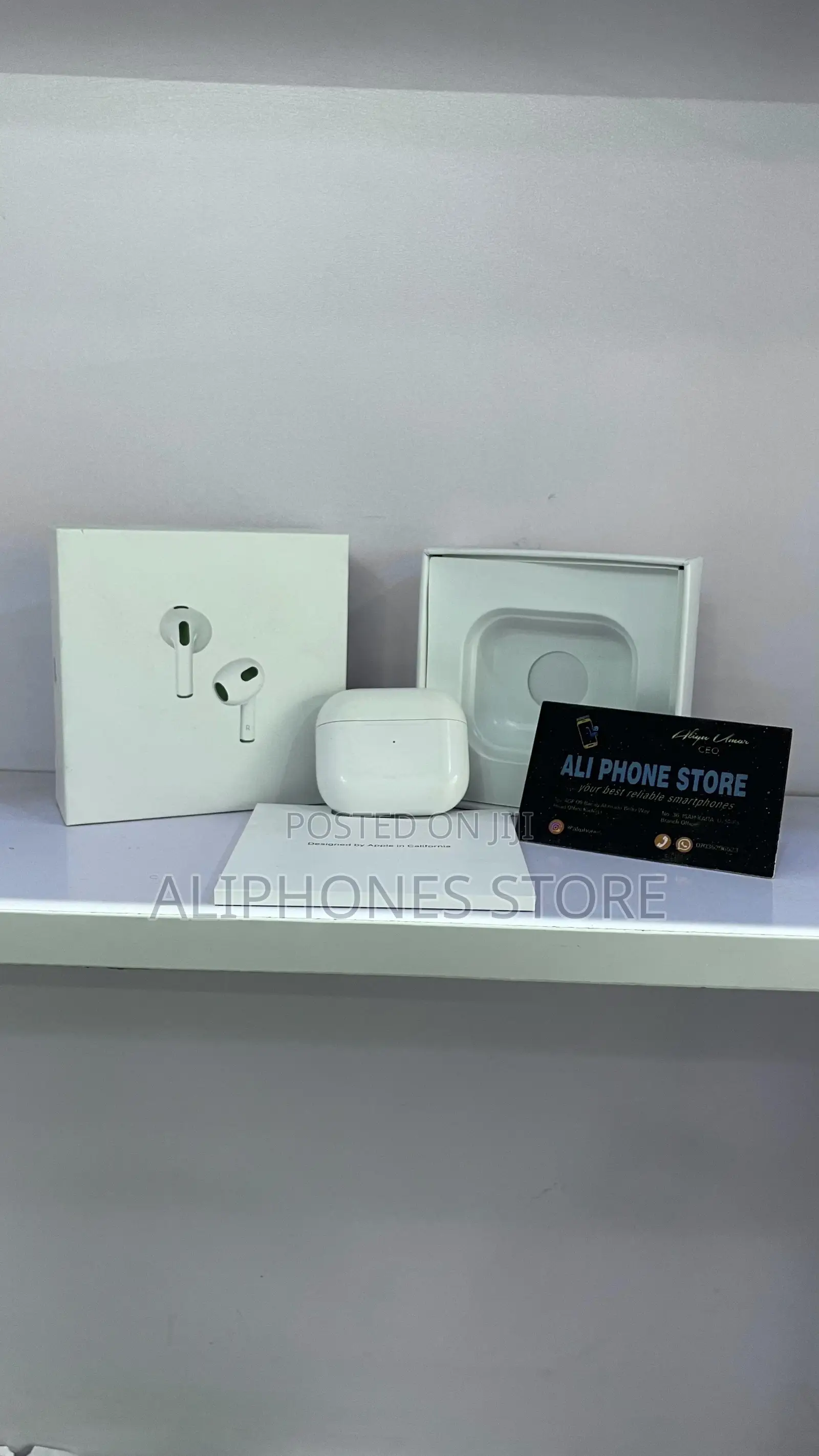 Open Box Airpods 3