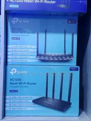 Tp-Link Archer C6 Ac1200 Wireless Mu-Mimo Gigabit Router